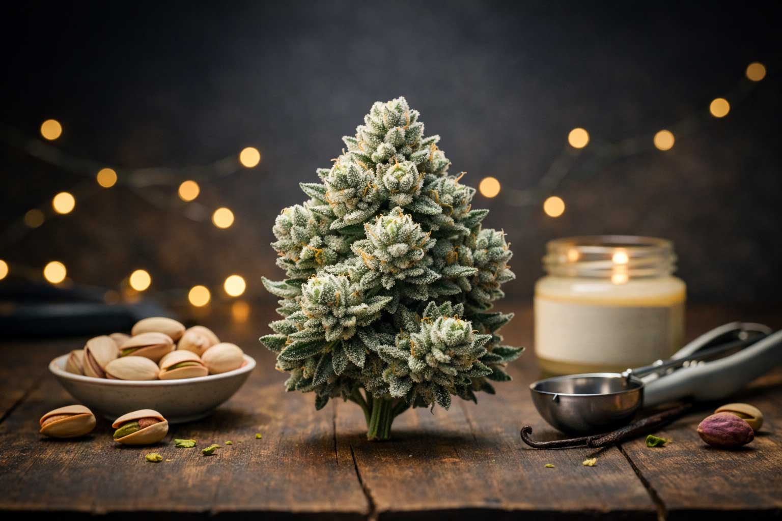 Pistachio Snow Cream