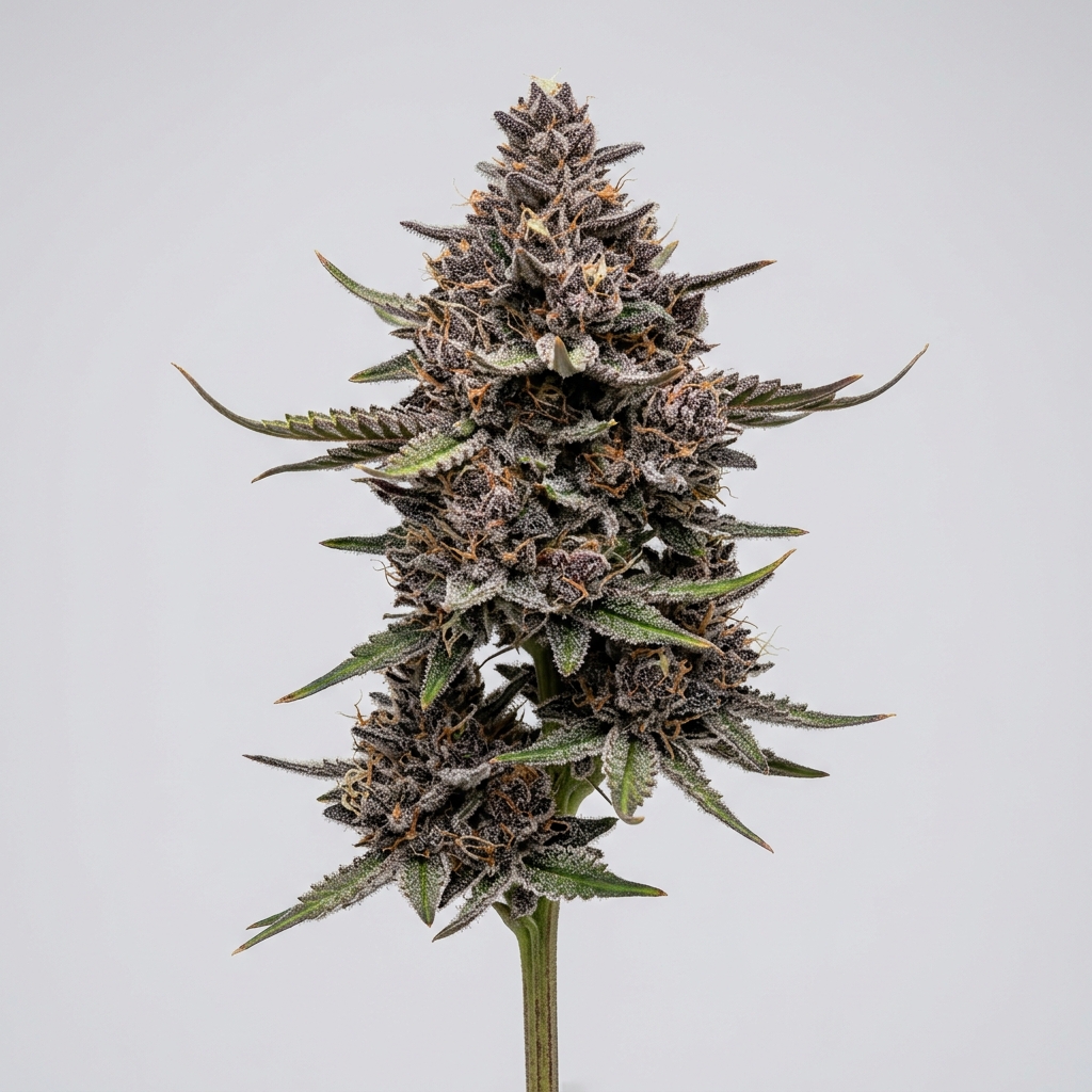 Grape Gas Frost Cut cannabis strain plant