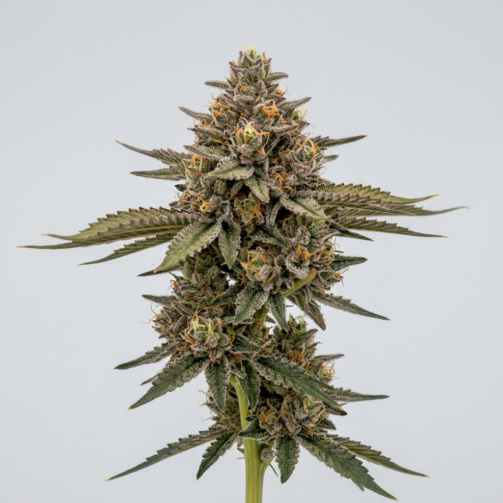 White Gummy cannabis strain plant
