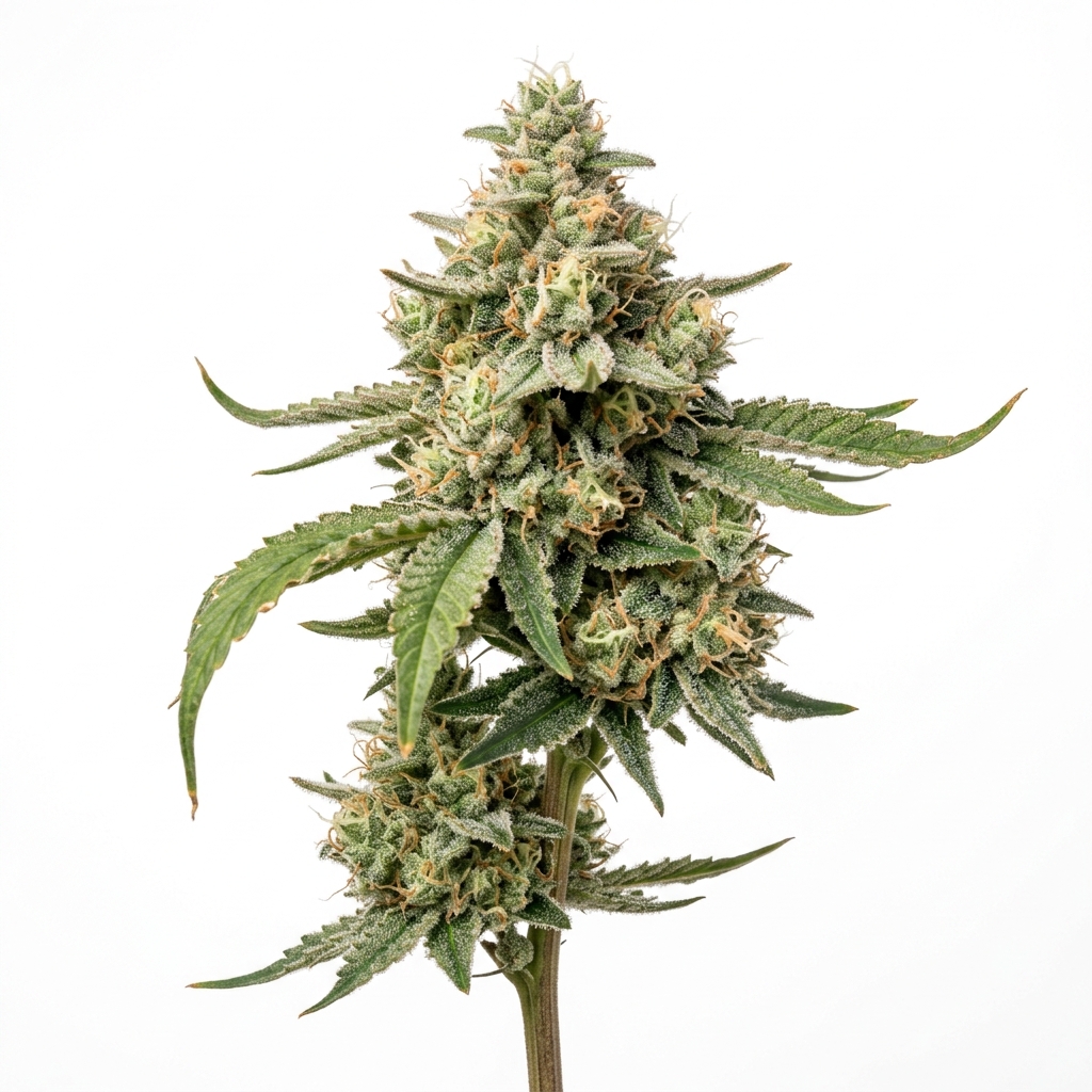 White Peaches cannabis strain plant